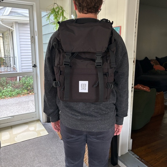 Topo Designs rover pack classic Black Backpack - Picture 3 of 10